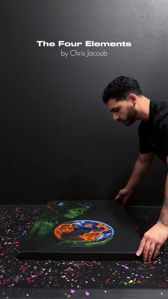 Post 1 by Chris Jacoub Art on TikTok (video)