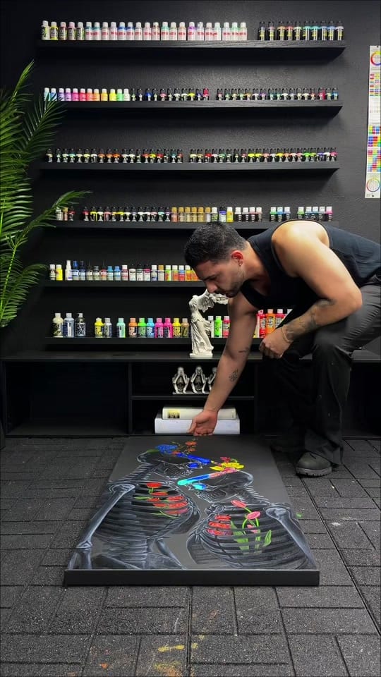 Post 7 by Chris Jacoub Art on TikTok (video)
