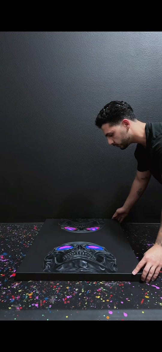 Post 3 by Chris Jacoub Art on TikTok (video)