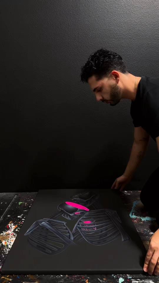 Post 6 by Chris Jacoub Art on TikTok (video)