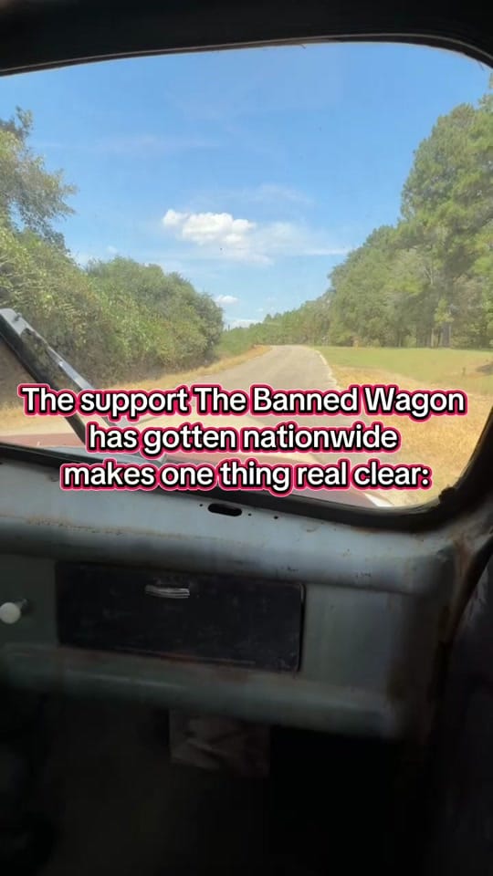 Post 7 by The Banned Wagon on TikTok (video)