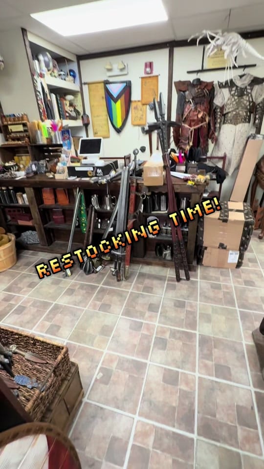 Post 5 by LARP Box on TikTok (video)