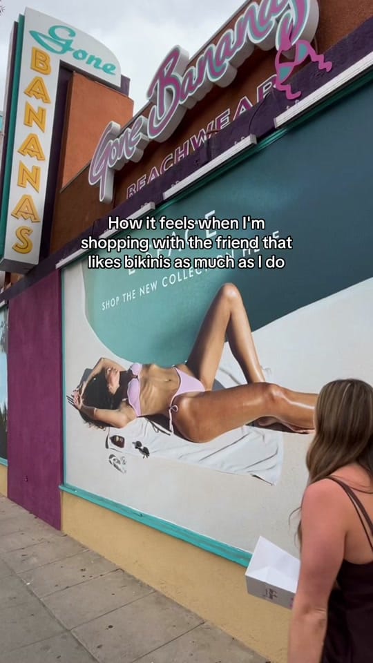 Post 7 by GoneBananasBeachwear on TikTok (video)