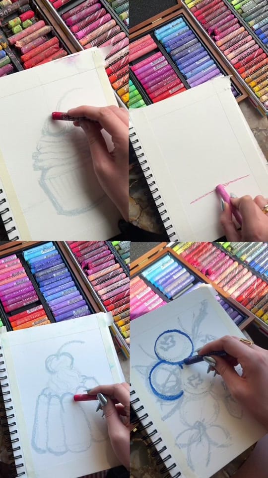 Post 6 by WitchMxm Art on TikTok (video)