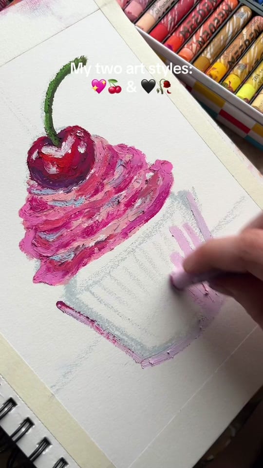 Post 2 by WitchMxm Art on TikTok (video)