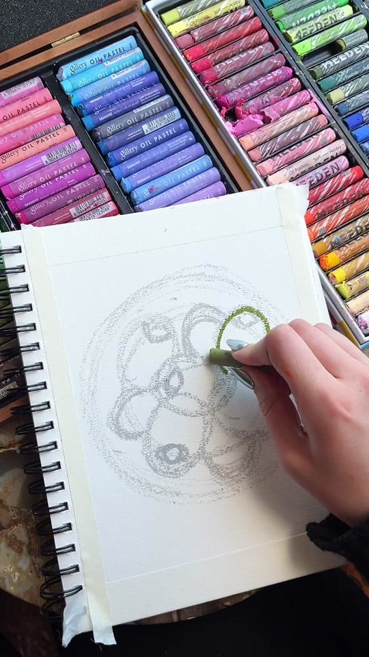 Post 1 by WitchMxm Art on TikTok (video)