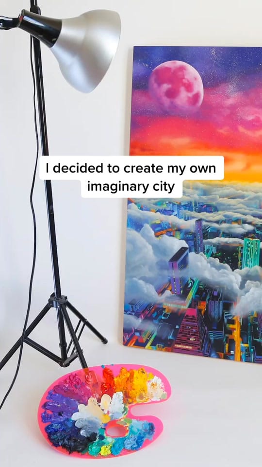 Post 9 by Kristen Lynn Art on TikTok (video)