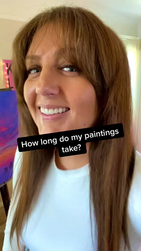Post 3 by Kristen Lynn Art on TikTok (video)