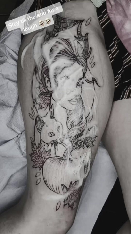 Post 9 by ironandashtattoos on TikTok (video)