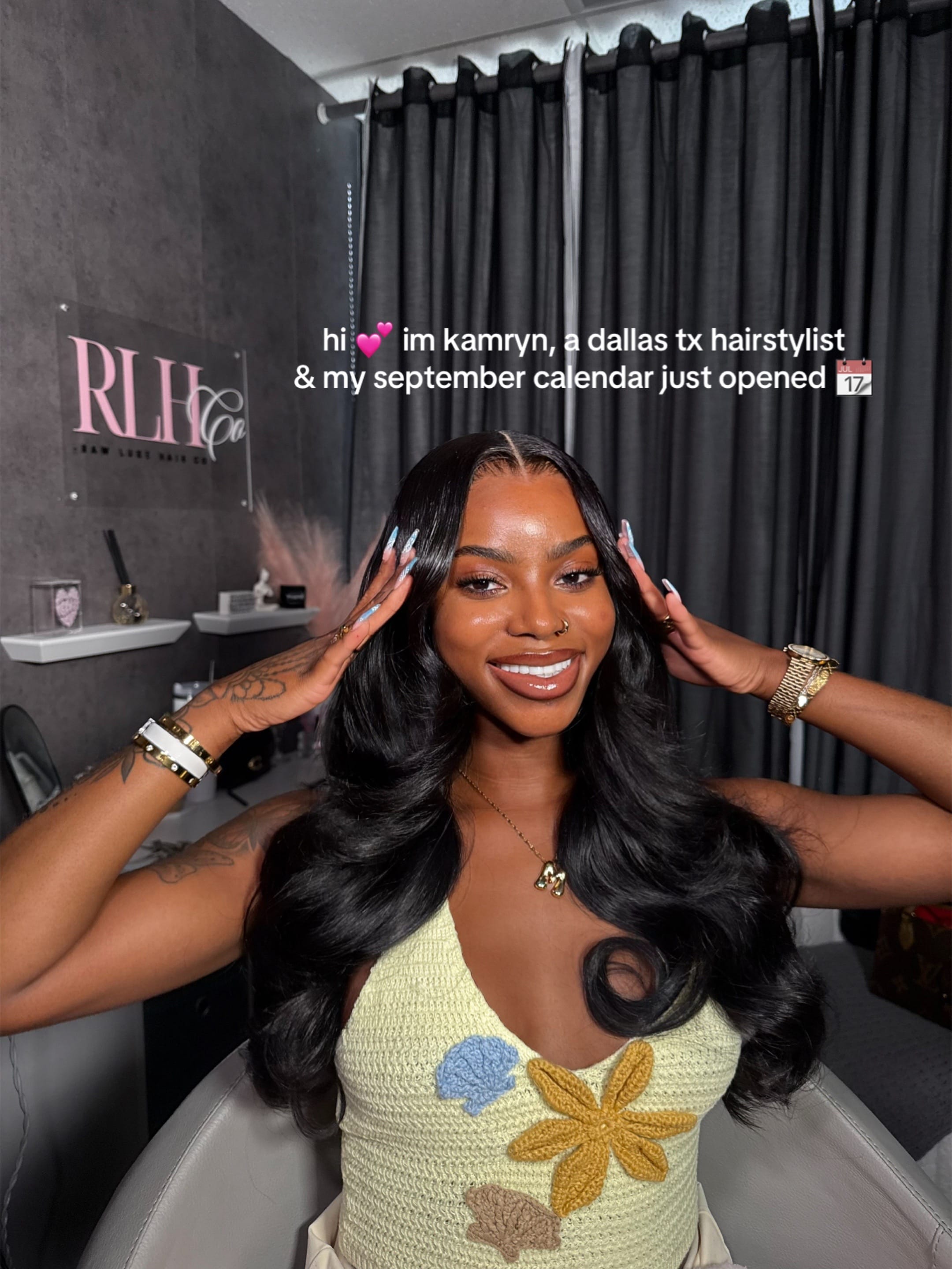 Post 9 by Kam | Dallas, TX hairstylist on TikTok (video)