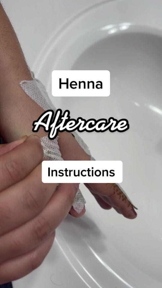 Post 9 by Dallas Henna | Gold Ink Studio on TikTok (video)