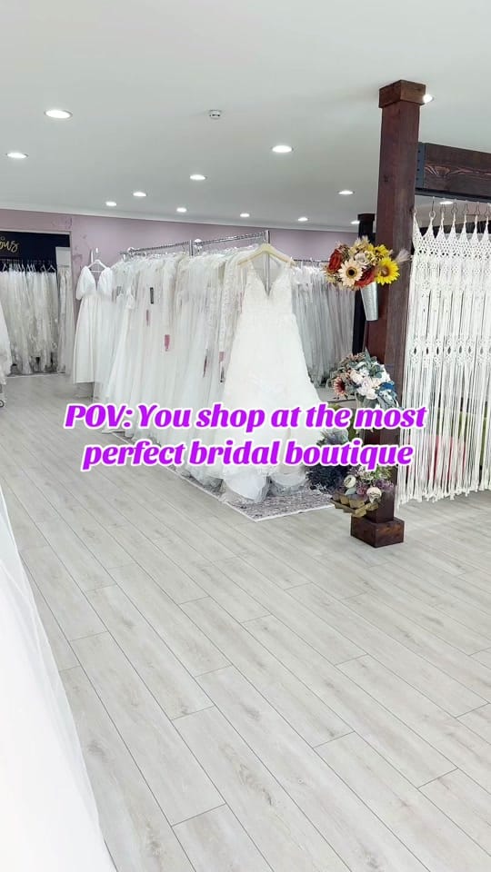 Post 6 by Sunday’s Bridal on TikTok (video)