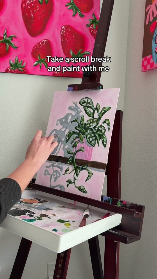 Post 1 by kaylameadowsart on TikTok (video)
