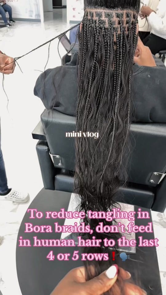 Post 9 by A&O braiding shop on TikTok (video)