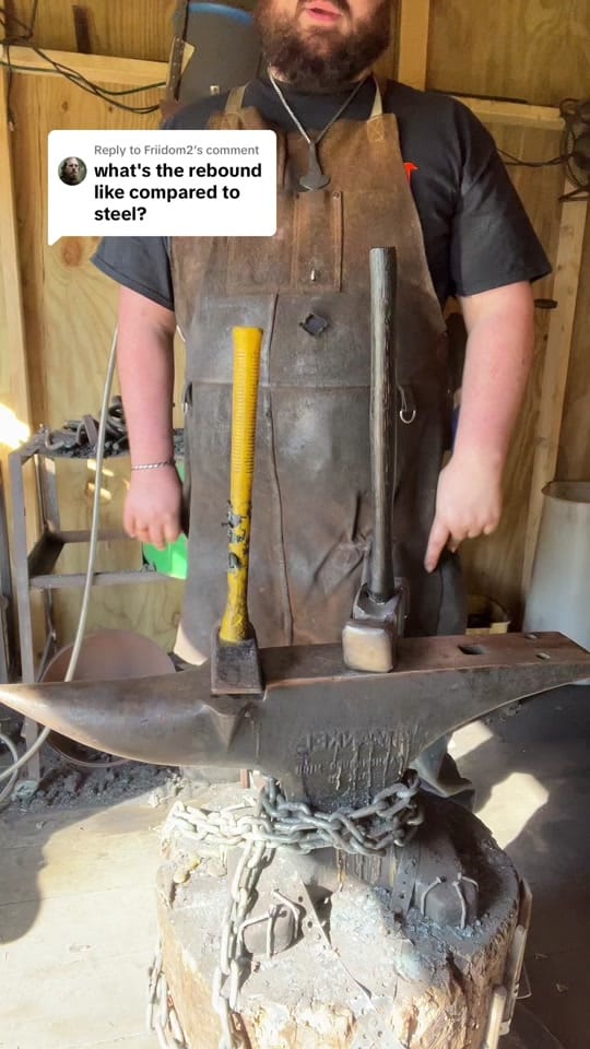 Post 8 by Brass skull forge & knife on TikTok (video)