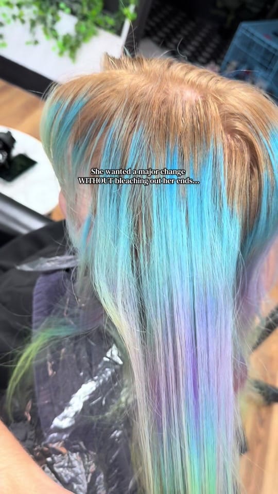 Post 2 by Kristine Choate 🎨 Hair Artist on TikTok (video)