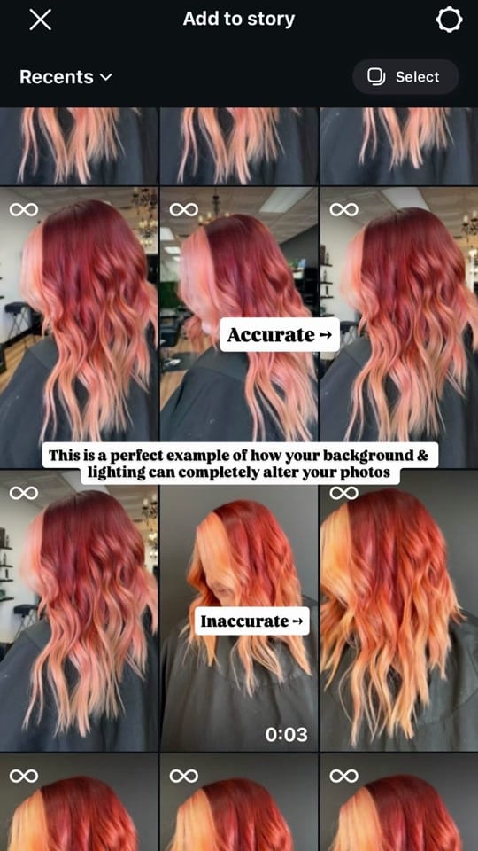 Post 5 by Kristine Choate 🎨 Hair Artist on TikTok (video)