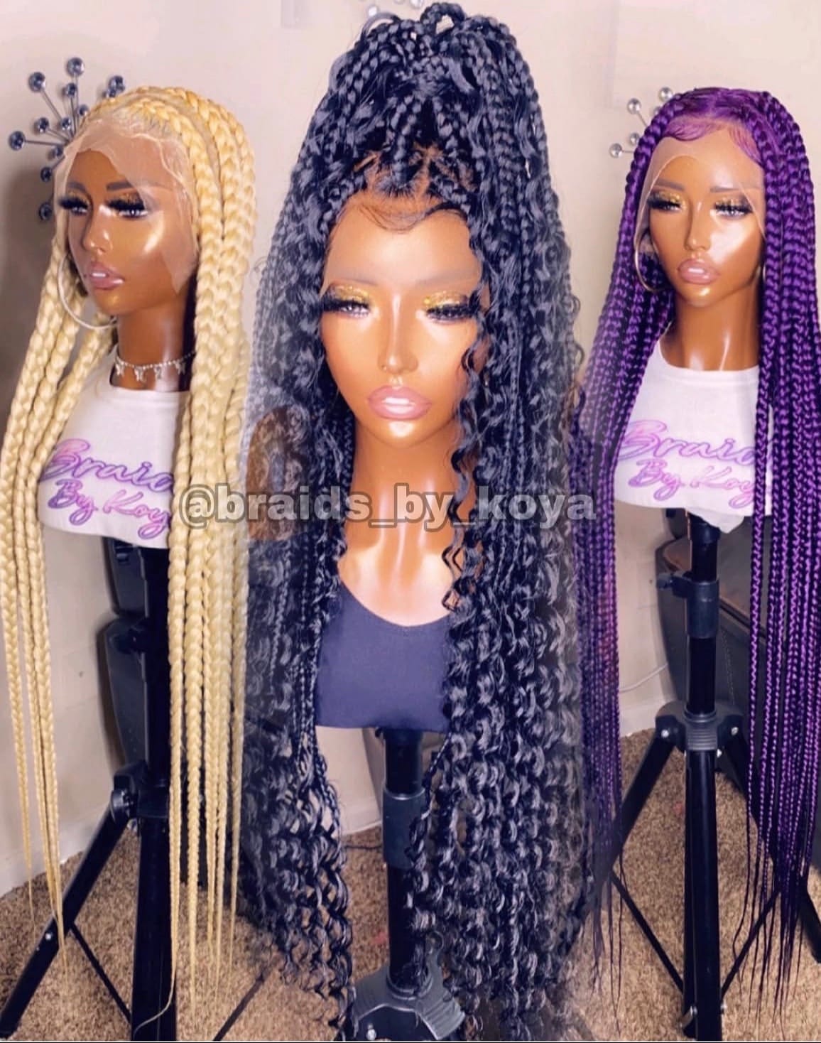 Post 1 by Braids By Koya on TikTok (video)