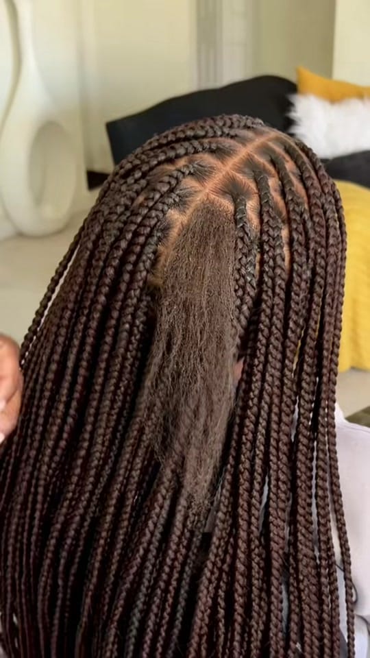 Post 5 by Braids By Koya on TikTok (video)