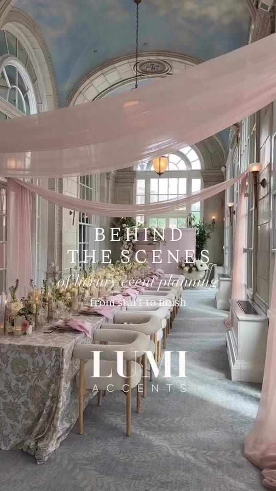 Post 10 by Lumi Accents | Event Planner on TikTok (video)