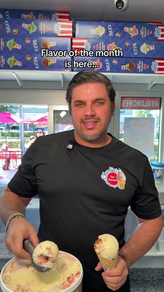 Post 4 by Charlie’s Ice Cream on TikTok (video)