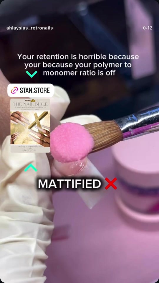 Post 6 by Retro Nails on TikTok (video)