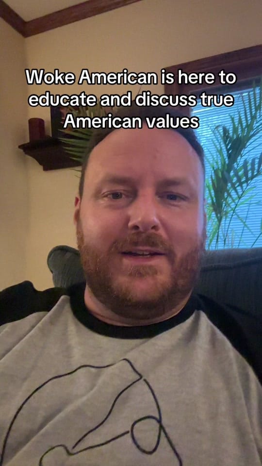 Post 10 by Woke American on TikTok (video)