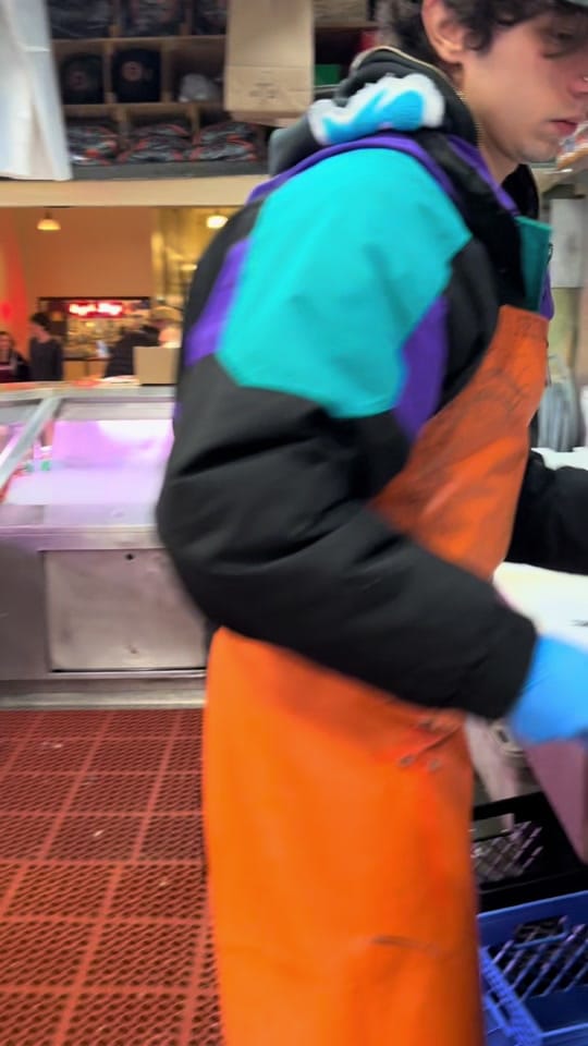Post 1 by Pike Place Fish Market on TikTok (video)