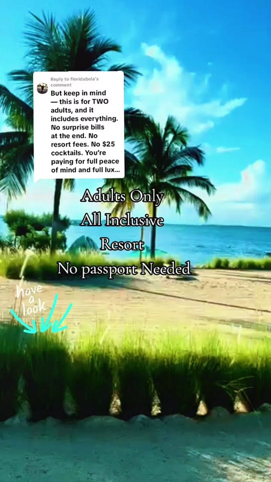 Post 8 by 🌴Go With Sissy Travel Agent☀️ on TikTok (video)