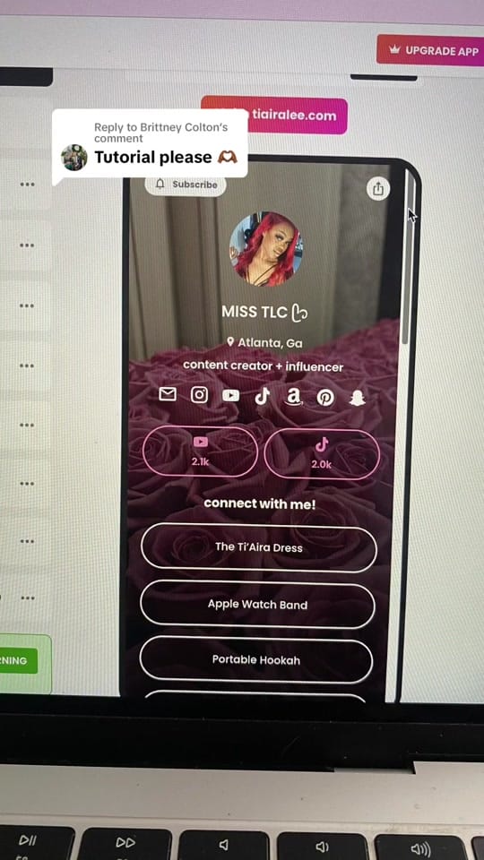 Post 9 by Ti’Aira Lee | MISS TLC ᥫ᭡ on TikTok (video)