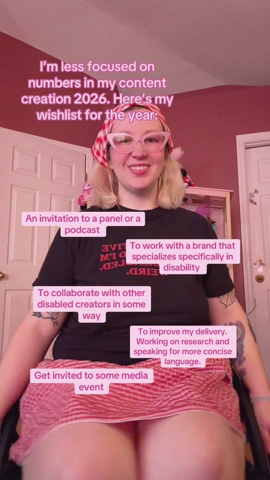 Post 7 by charlie♿️ disabled creator on TikTok (video)