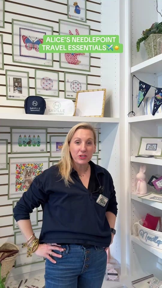 Post 2 by Saville Needleworks on TikTok (video)