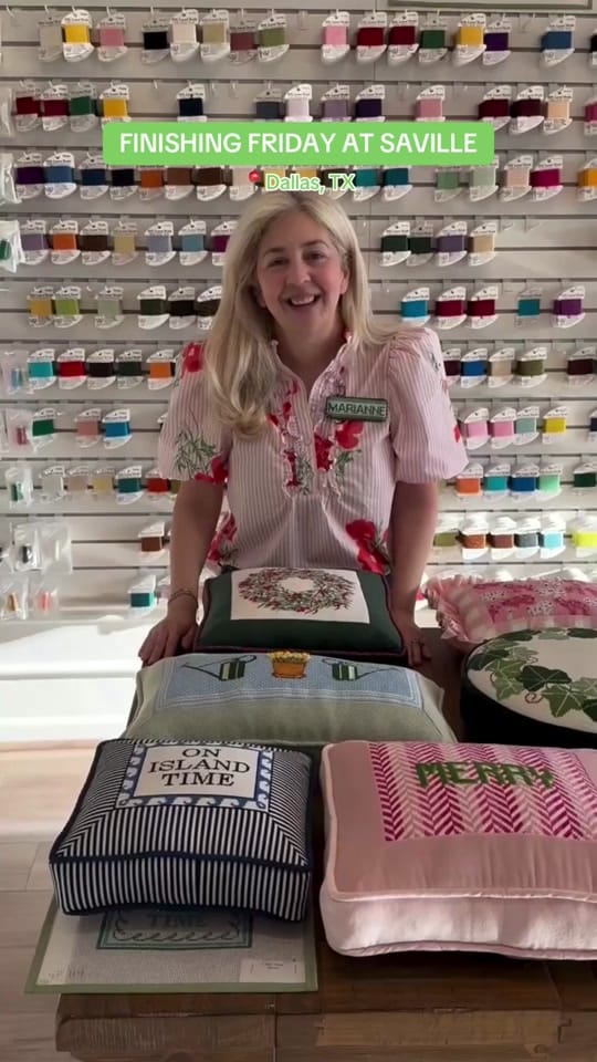 Post 1 by Saville Needleworks on TikTok (video)