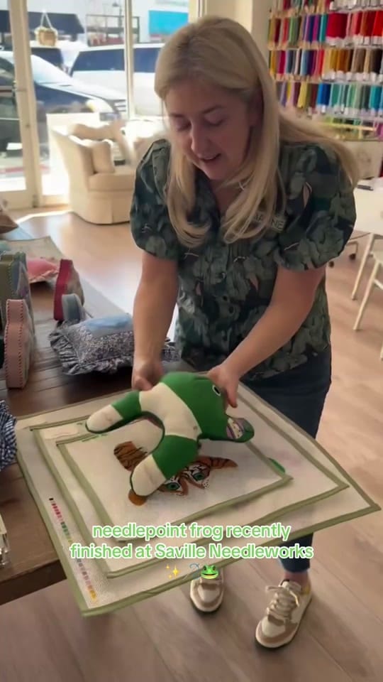 Post 8 by Saville Needleworks on TikTok (video)