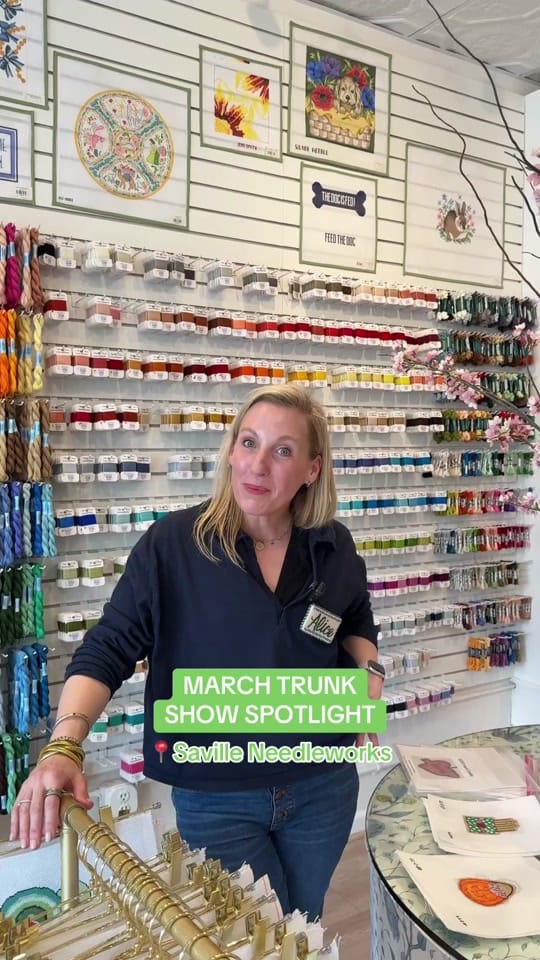 Post 7 by Saville Needleworks on TikTok (video)