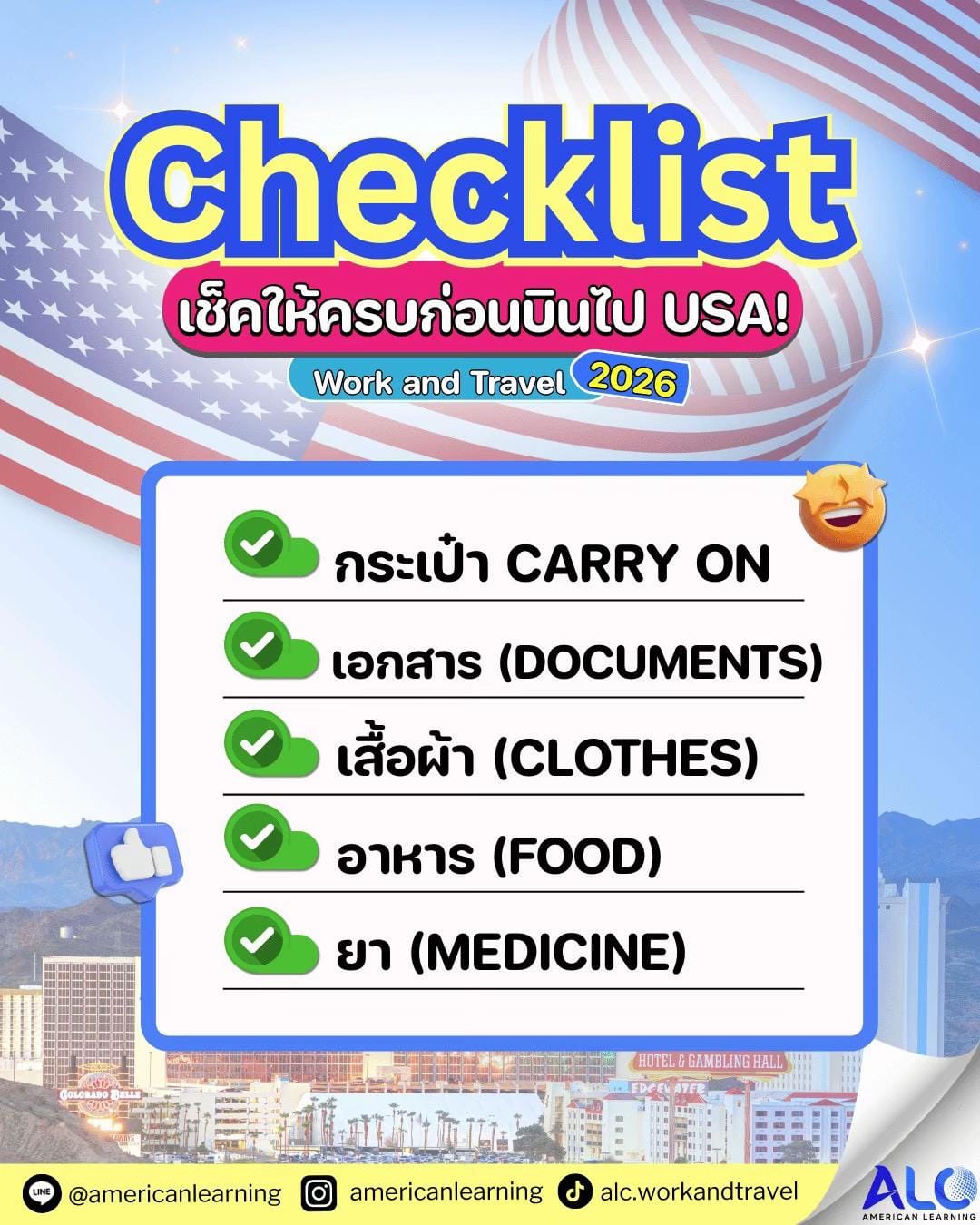 Post 2 by ALC Work and Travel on TikTok (video)
