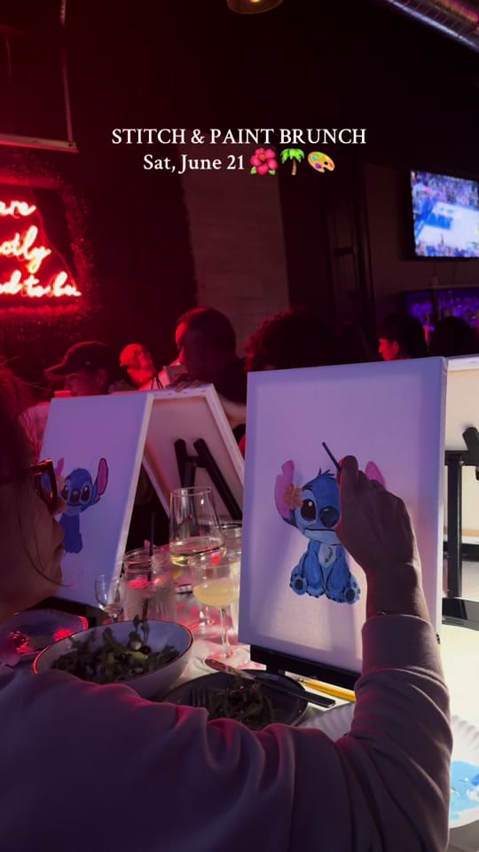 Post 10 by Sip and Paint Bar on TikTok (video)