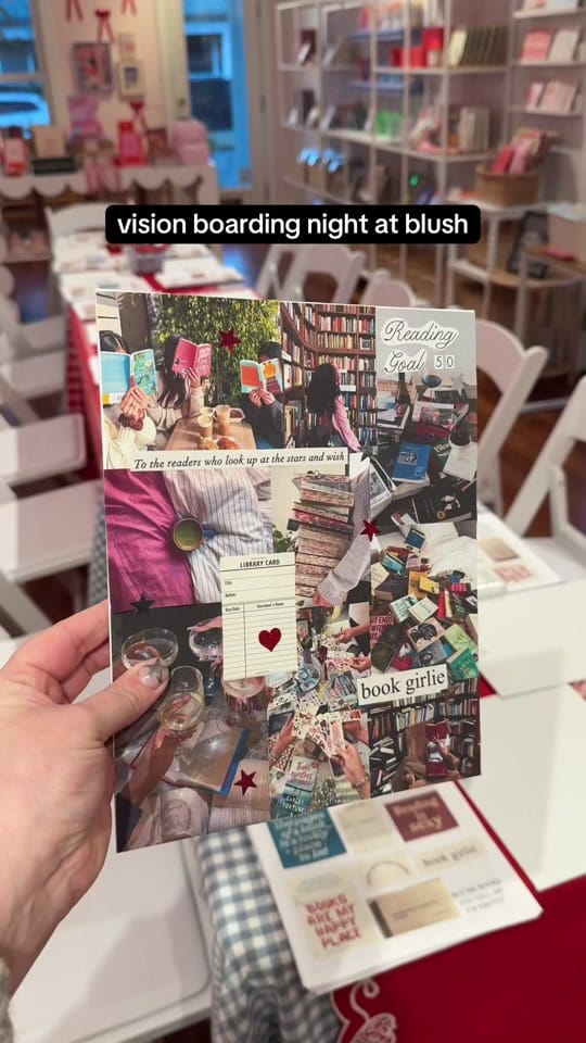 Post 4 by Blush Bookstore on TikTok (video)