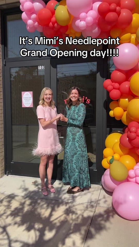 Post 8 by Mimi’s Needlepoint on TikTok (video)