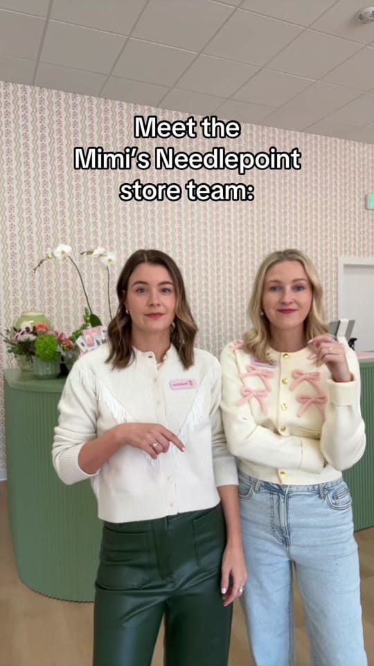 Post 6 by Mimi’s Needlepoint on TikTok (video)