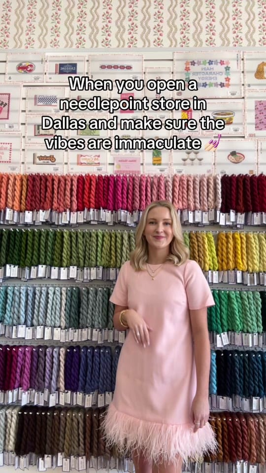 Post 9 by Mimi’s Needlepoint on TikTok (video)