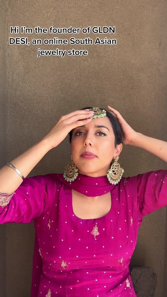 Post 4 by GLDN DESI on TikTok (video)