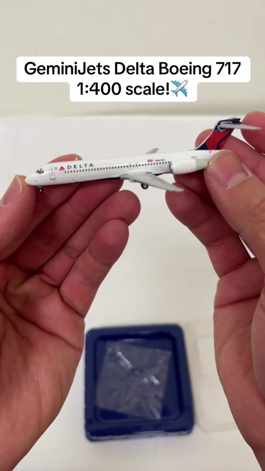 Post 3 by GeminiJets on TikTok (video)