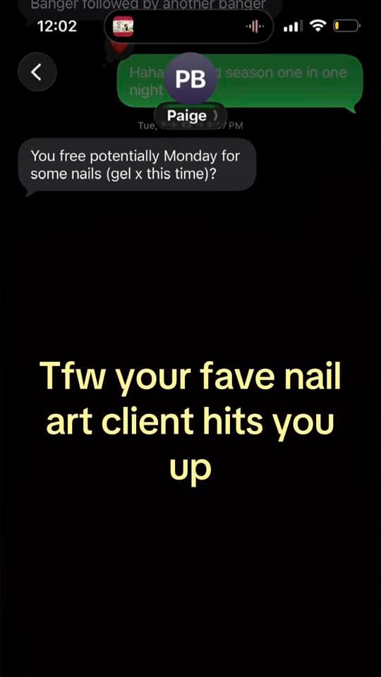 Post 2 by basilmadenails on TikTok (video)