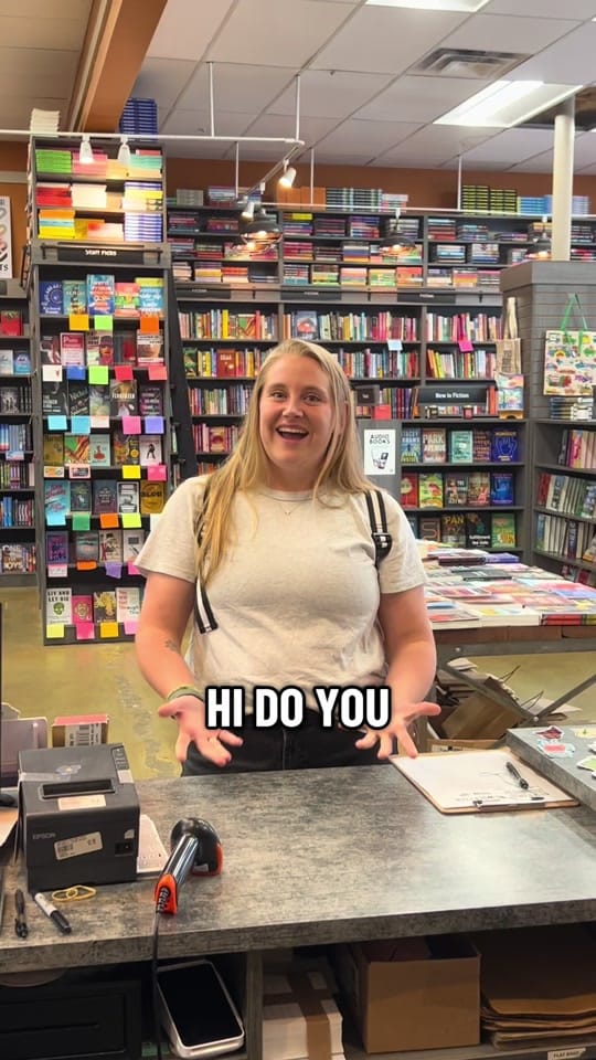 Post 6 by Print: A Bookstore on TikTok (video)
