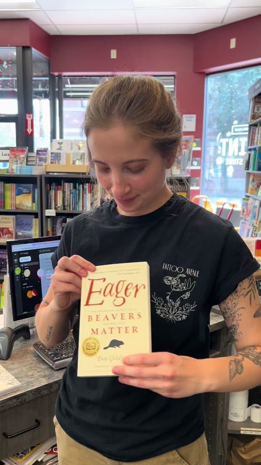 Post 8 by Print: A Bookstore on TikTok (video)