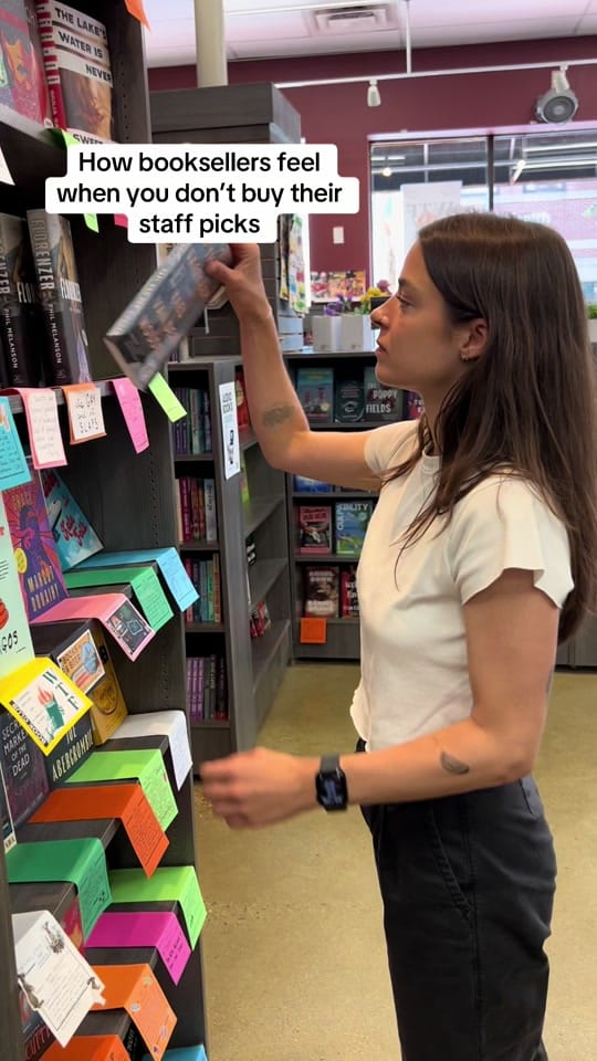 Post 7 by Print: A Bookstore on TikTok (video)