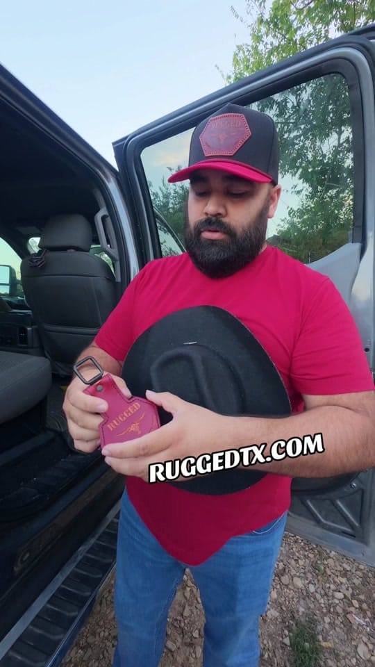 Post 8 by Rugged Handcrafted Leather on TikTok (video)