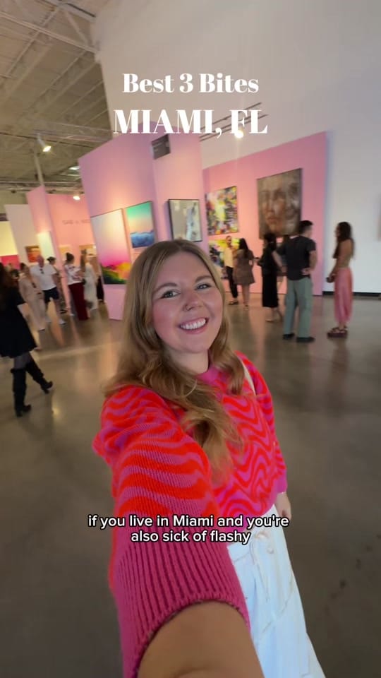 Post 6 by Karina | Travel + Food + Miami on TikTok (video)