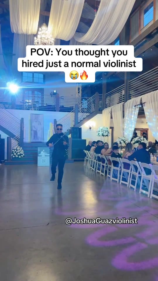 Post 8 by Joshua Guaz Violinist on TikTok (video)